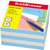 блок бумаги Erich Krause 9*9*5 см голубая