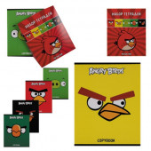 набор тетрадей 48л. А5 Angry Birds 5 шт. Хатбер