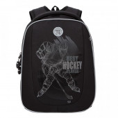 рюкзак Grizzly школьный  (1 черный) RAf-193-6