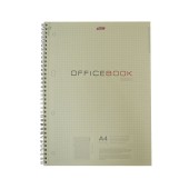 Тетрадь 80л.кл. а4 гребень office book хатбер