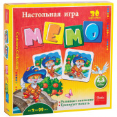 Игра настольная мемо 36 карточек сказки хатбер