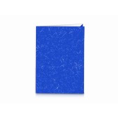 Папка уголок двойная а4/а3 attache, мрамор синий