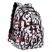 рюкзак Grizzly школьный (1 пингвин) RG-160-8