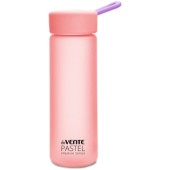 Бутылочка deVENTE Pastel 500 мл, пастельная розовая c сиреневой петелькой