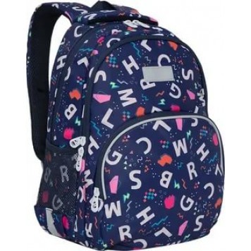 рюкзак Grizzly школьный  (1 буквы) RG-160-5