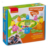 Обучающие игры bondibon настольная игра «голодные цыплята», box 22x5,6x21 см