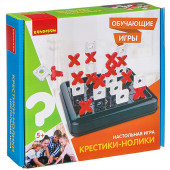 Обучающие игры bondibon настольная игра «крестики-нолики», box 22×21×5,5 см