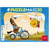 Пазлы 20maxi -летающие звери-