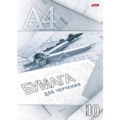 папка д/черчения А4  10л. Циркуль Хатбер