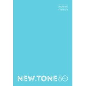 Тетрадь 80л.лин. А4 гребень NEWtone PASTEL Незабудка Хатбер