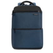Рюкзак школьный Juxilong синий, черный, два кармана на молнии