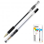 ручка шариковая Mazari Gold черная