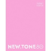 Тетрадь 80л.кл. А5 кольц.креп. NEWtone PASTEL ПИОН Хатбер